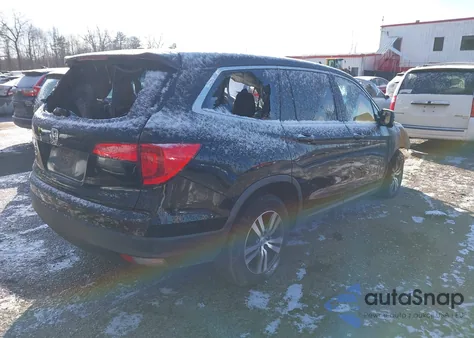 2016 Honda Pilot Ex-L из США, поврежденный, VIN 5FNYF5H61GB045693